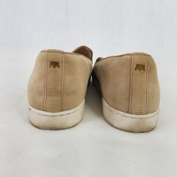 Birdies Swift Loafers Women's 8 Tan Shell Suede Leather Slip On Comfort Shoes - Picture 5 of 11